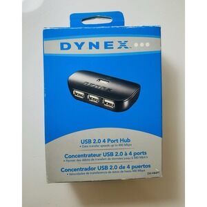 DYNEX USB 2.0 4 PORT USB HUB DX-HB4PT New